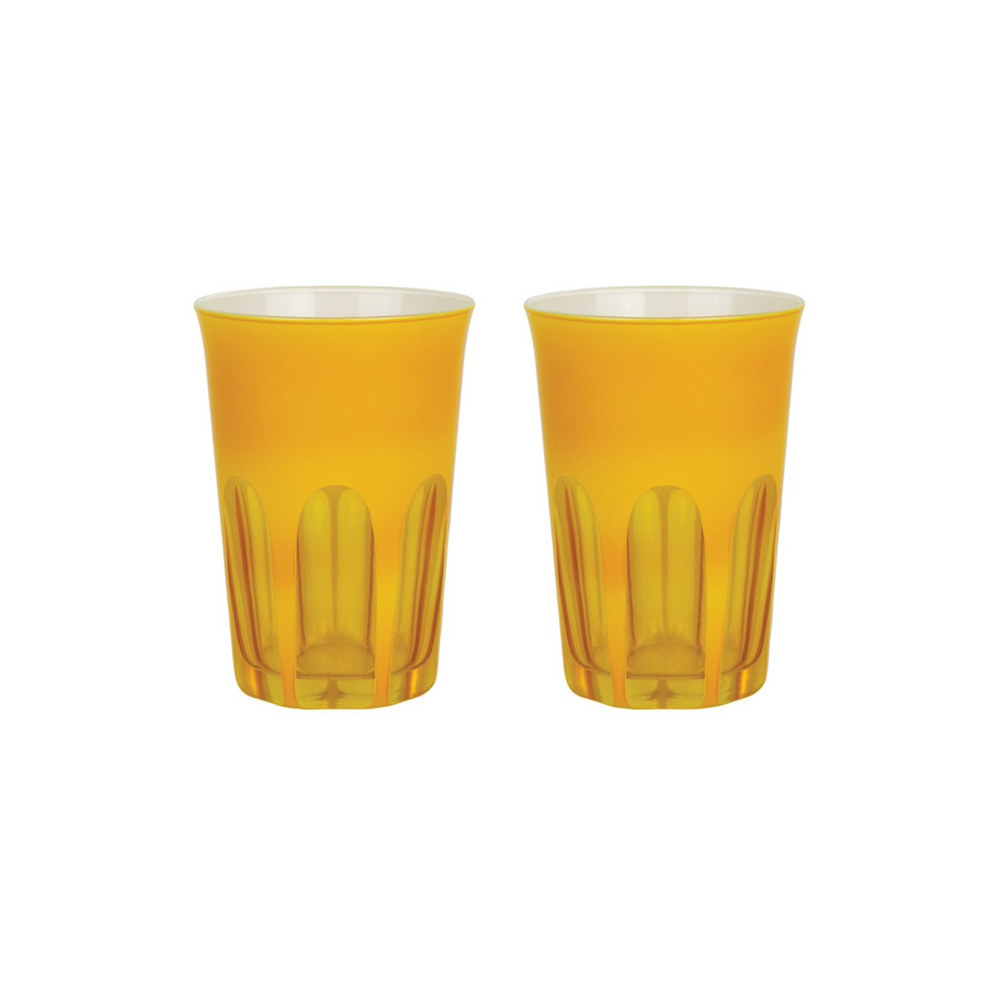 Tumbler Glasses in Saffron