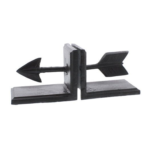 Arrow Cast Iron Bookends
