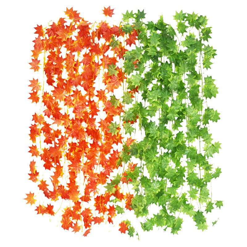 Artificial leaf rattan