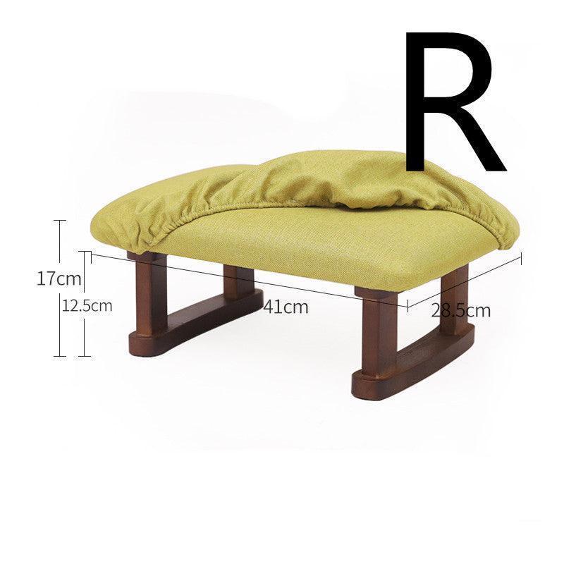 Step On The Pedal Of The Foot Stool