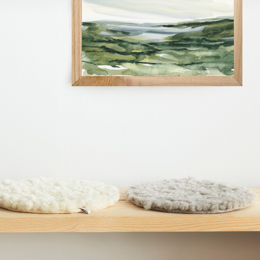 Wool Seat Cushion