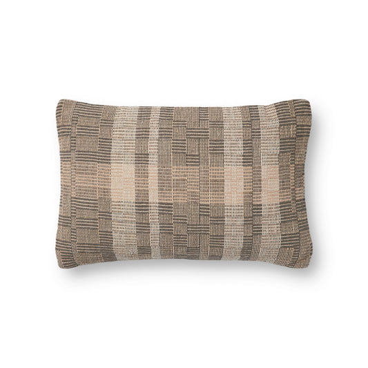 Amber Lewis Bea Pal0021 Charcoal / Natural Pillow