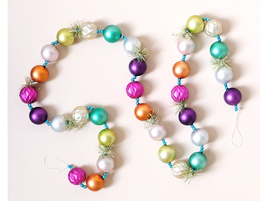Tinsel Rainbow Garland