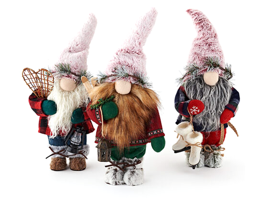 Winter Gnome Standing Figure