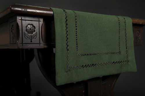 XD11099 Double Hemstitch Table Runner, 14''x72'' - zoter Shop