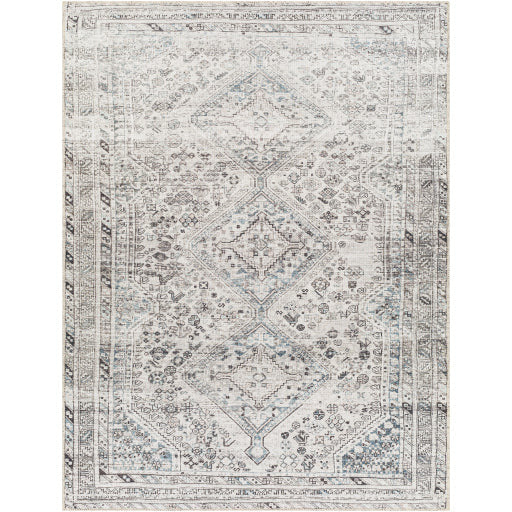Amelie Rug - AML2380 - White/Denim