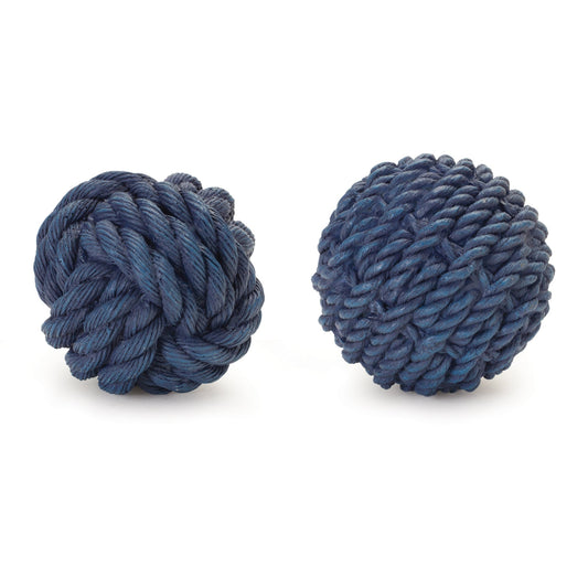 Blue Rope Orb Filler Décor, Set of 12