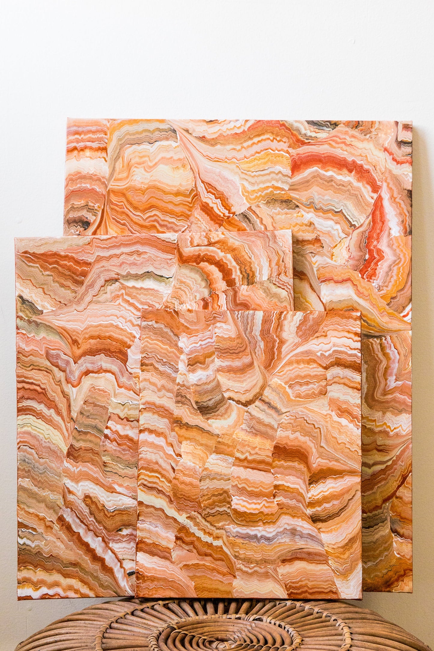 X Prism High Desert Warm Canvas Painting