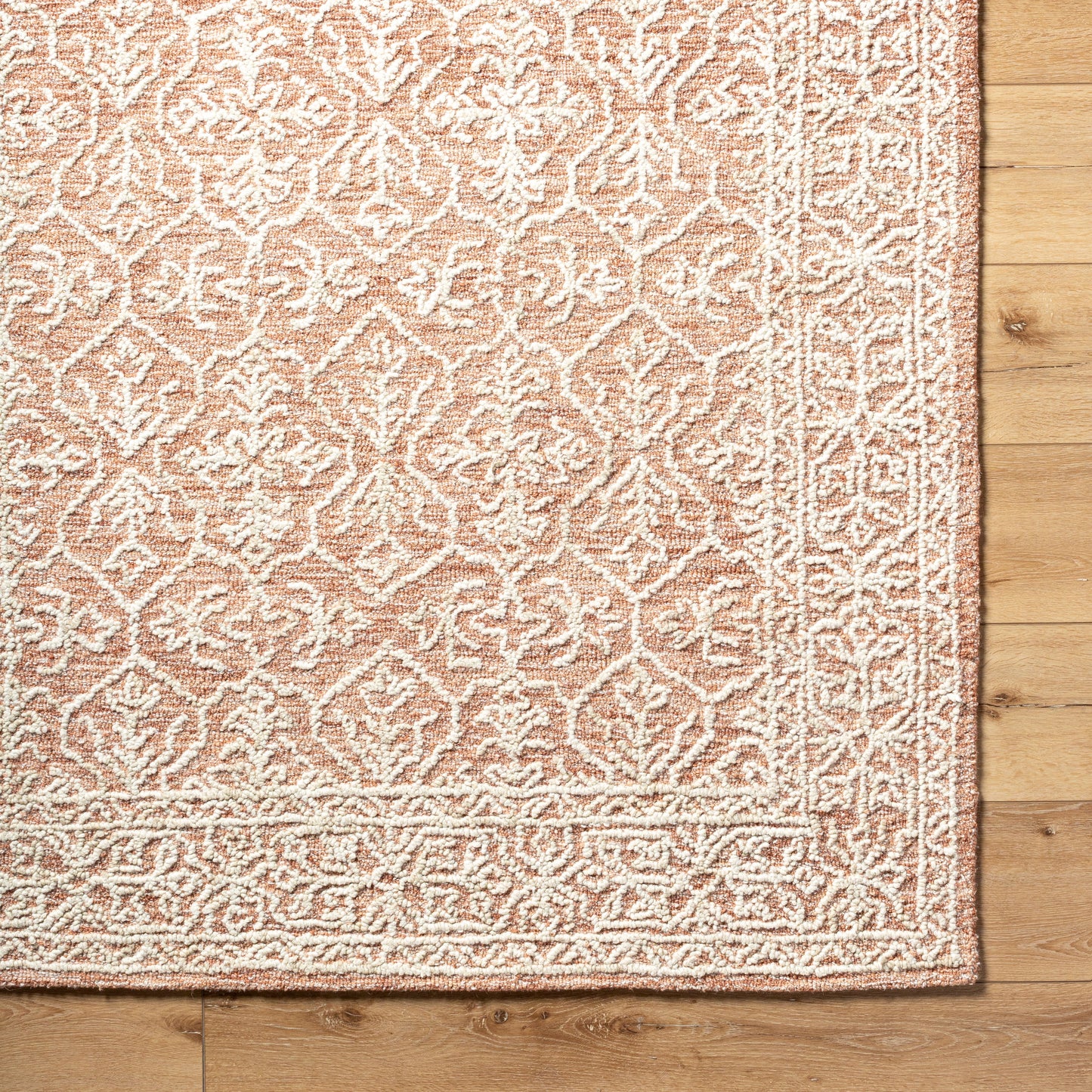 Sicily SCY-2300 Rug- Rust, Cream
