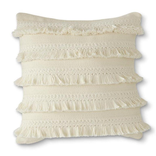 Square Fringe Pillow